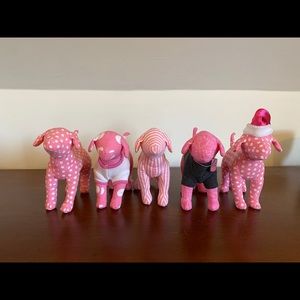 Victoria’s Secret pink VS dog plush stuffed animal